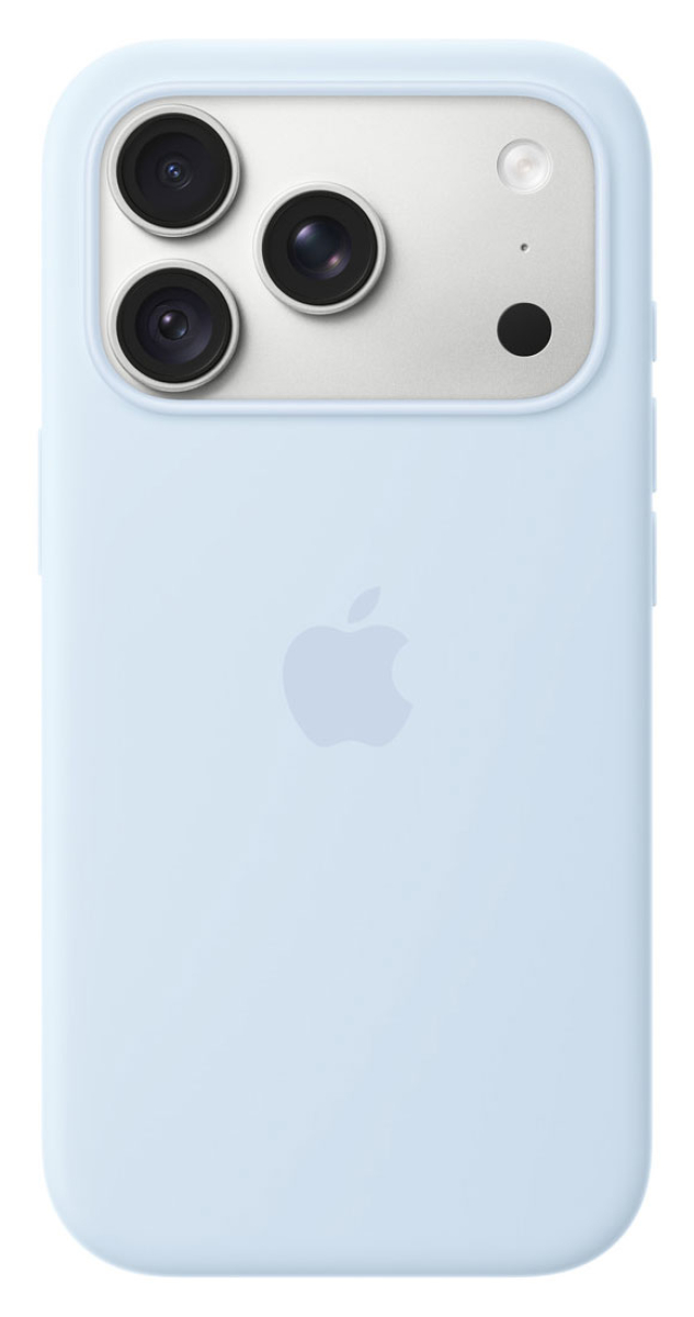 APPLE iPhone 18 Pro Silikon Case mit MagSafe - Klarblau