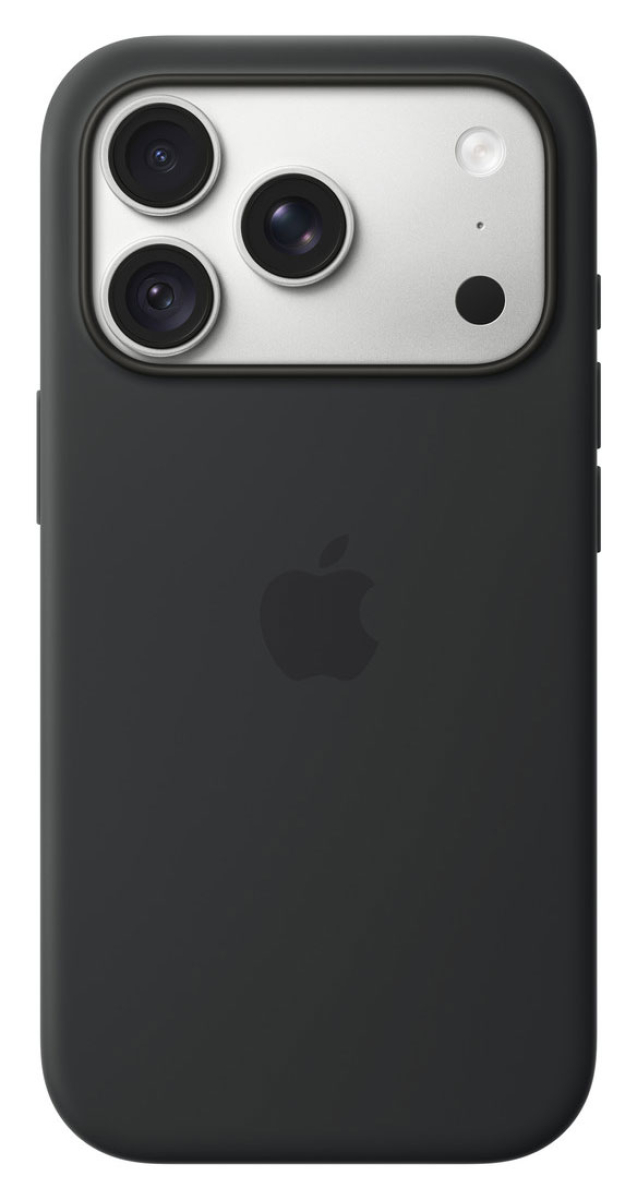 APPLE iPhone 18 Pro Silikon Case mit MagSafe - Schwarz