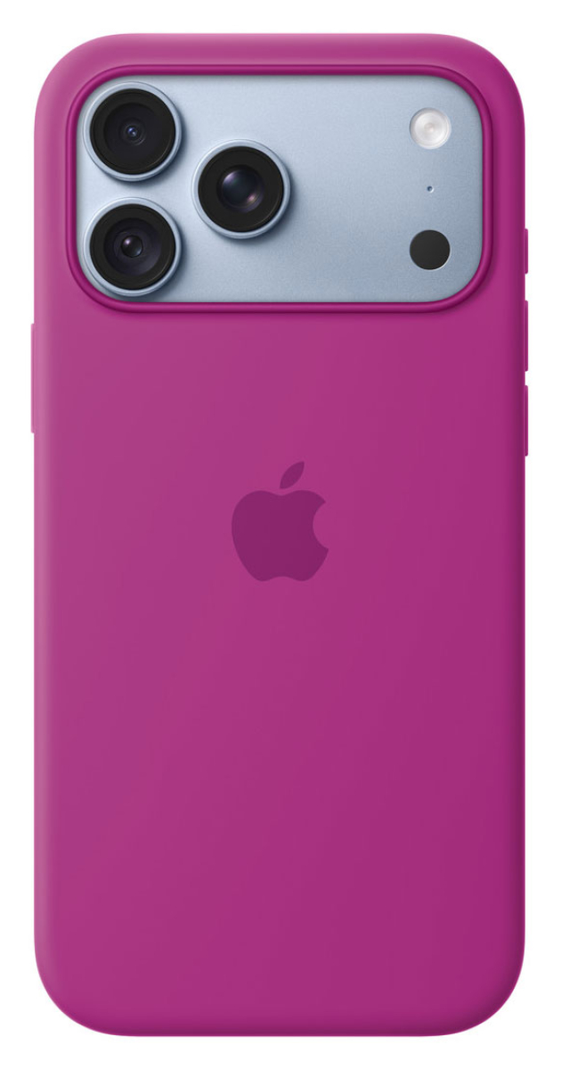 APPLE iPhone 18 Pro Max Silikon Case mit MagSafe - Magenta