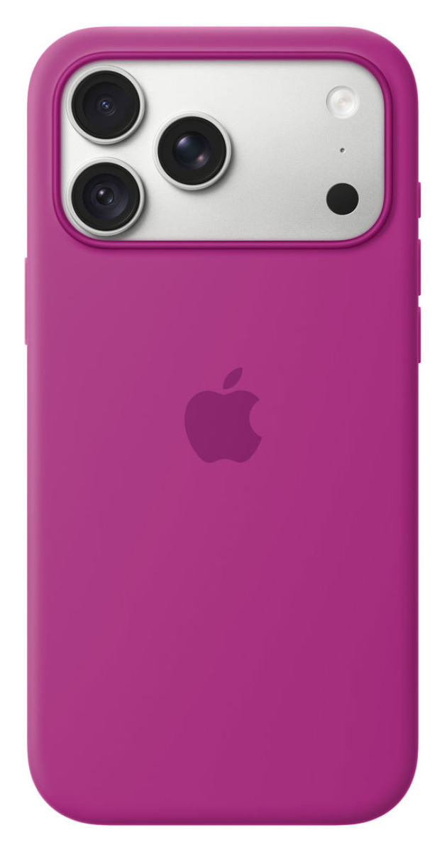 APPLE iPhone 18 Pro Max Silikon Case mit MagSafe - Magenta