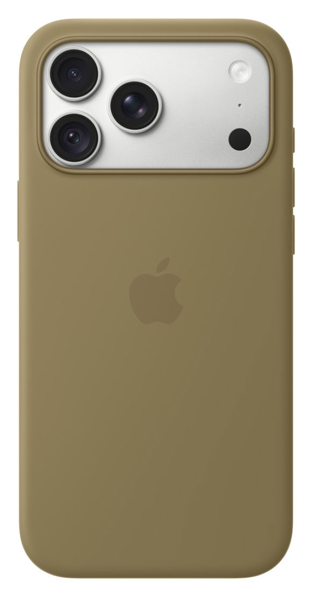 APPLE iPhone 18 Pro Max Silikon Case mit MagSafe - Oliv
