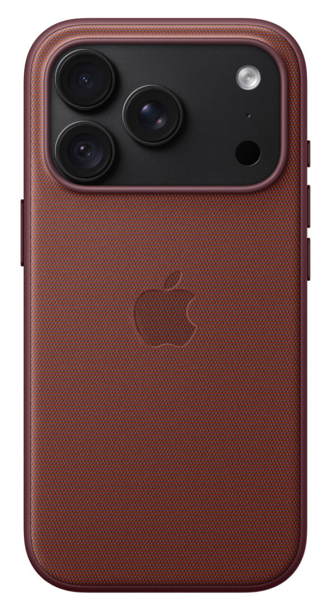 APPLE iPhone 18 Pro Funktionsgewebe Case mit MagSafe - Burgunder