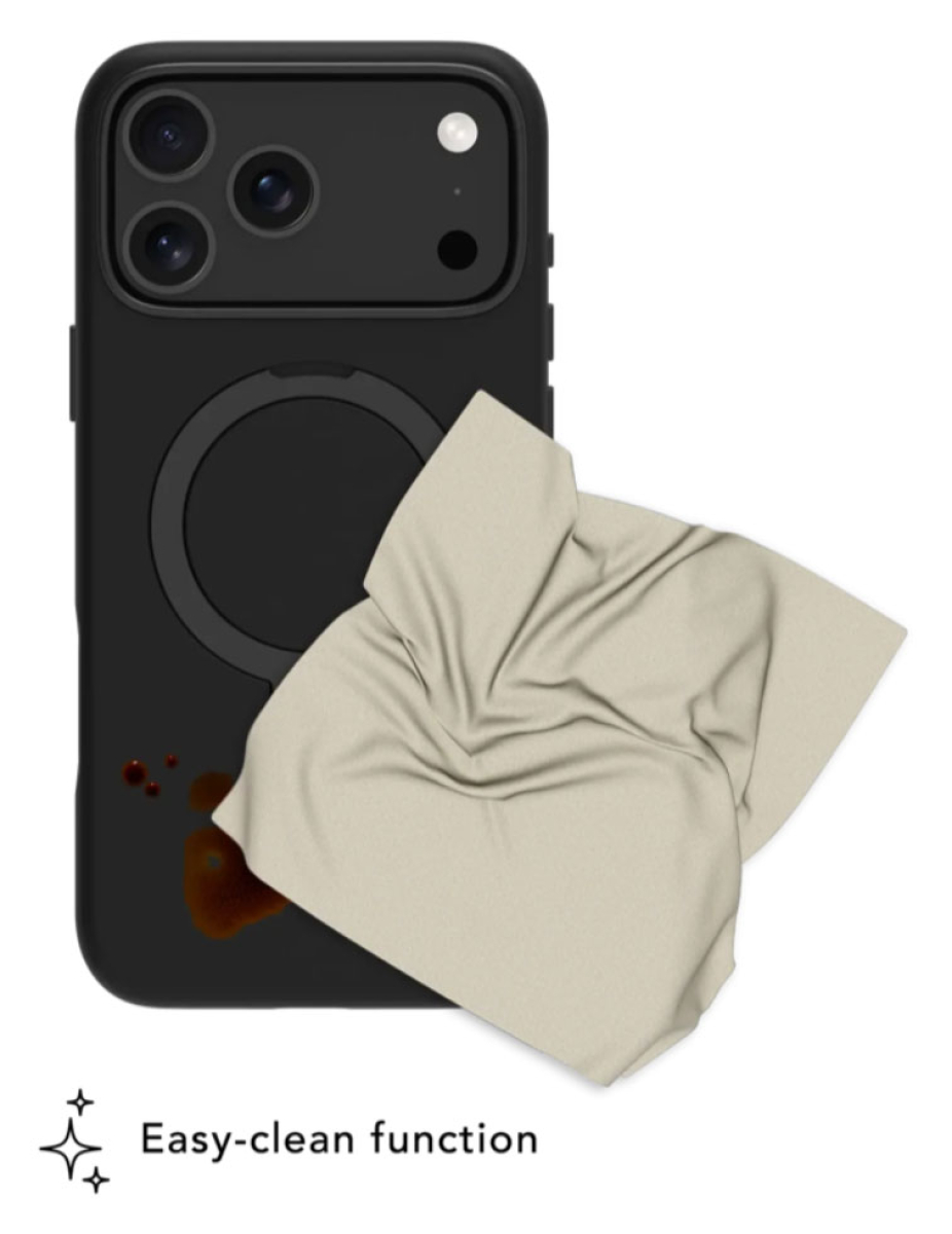 DBRAMANTE Roskilde MagSafe Kickstand ICON für iPhone 18 Pro - Midnight