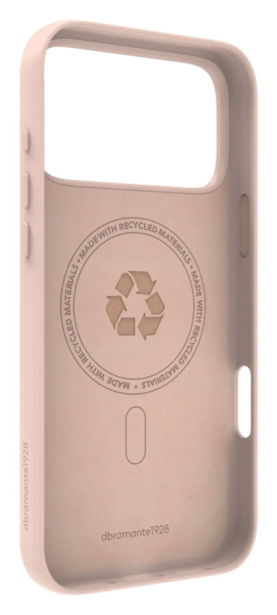 DBRAMANTE Roskilde MagSafe Kickstand ICON für iPhone 18 Pro - Pink Sand