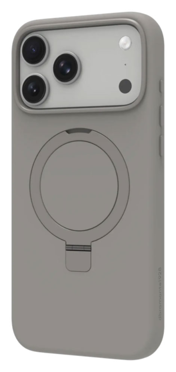 DBRAMANTE Roskilde MagSafe Kickstand ICON für iPhone 18 Pro Max - River Stone