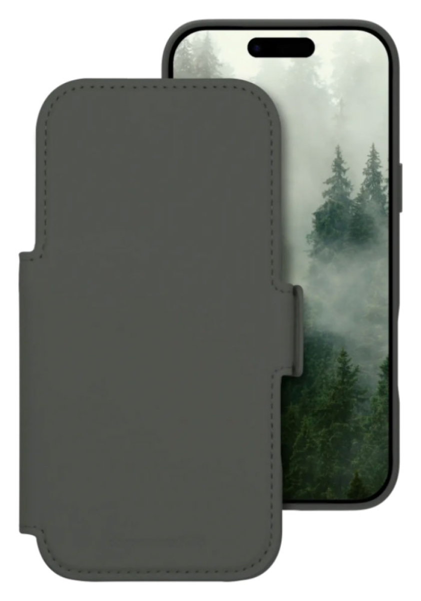 DBRAMANTE Lynge Magsafe ICON 2-in1 Folio Case für iPhone 18 Pro Max - Forest Shadow