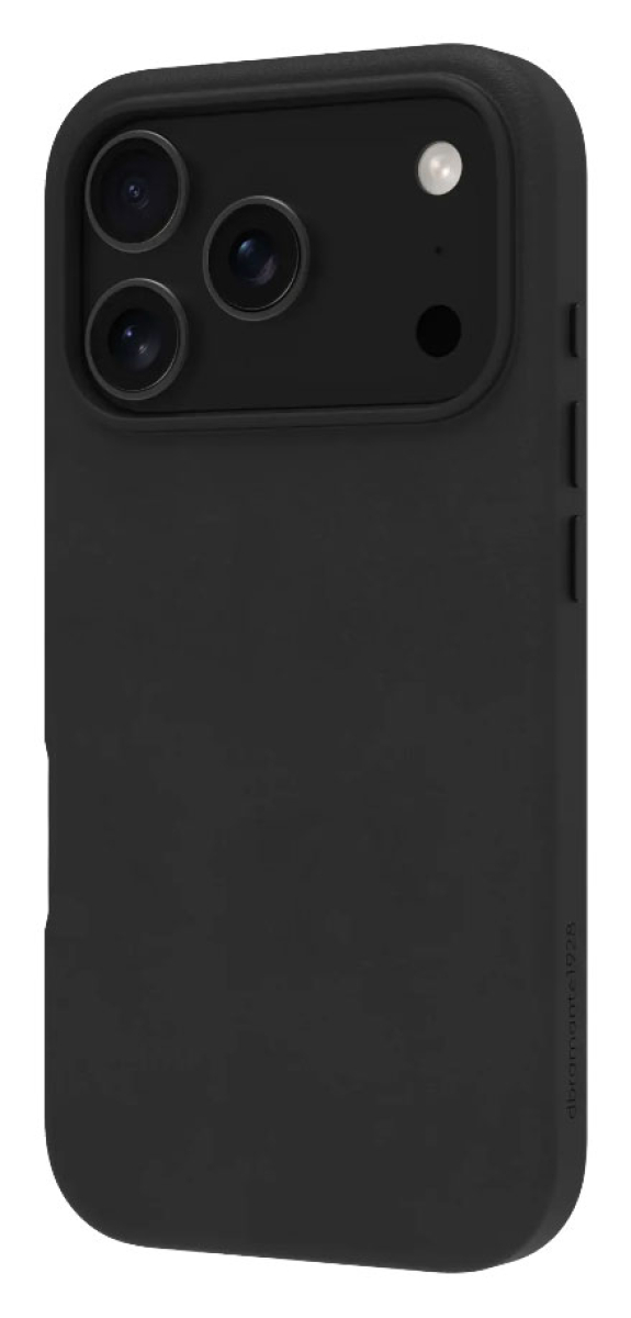 DBRAMANTE Lynge Magsafe Leder 2-in1 Folio Case für iPhone 18 Pro - Schwarz