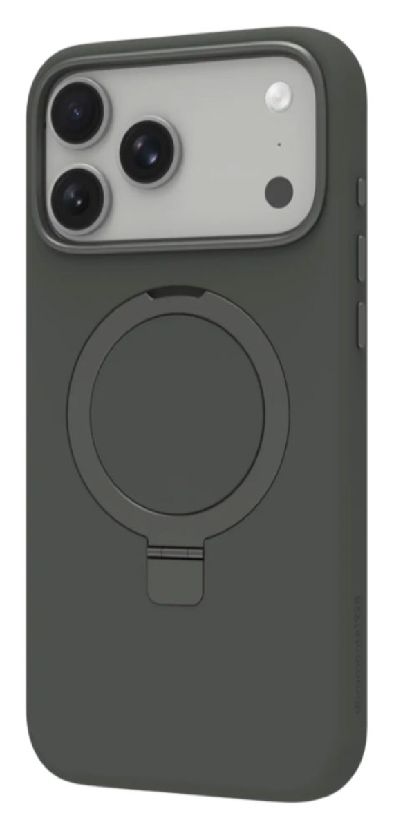 DBRAMANTE Roskilde MagSafe Kickstand ICON für iPhone 18 Pro Max - Forest Shadow