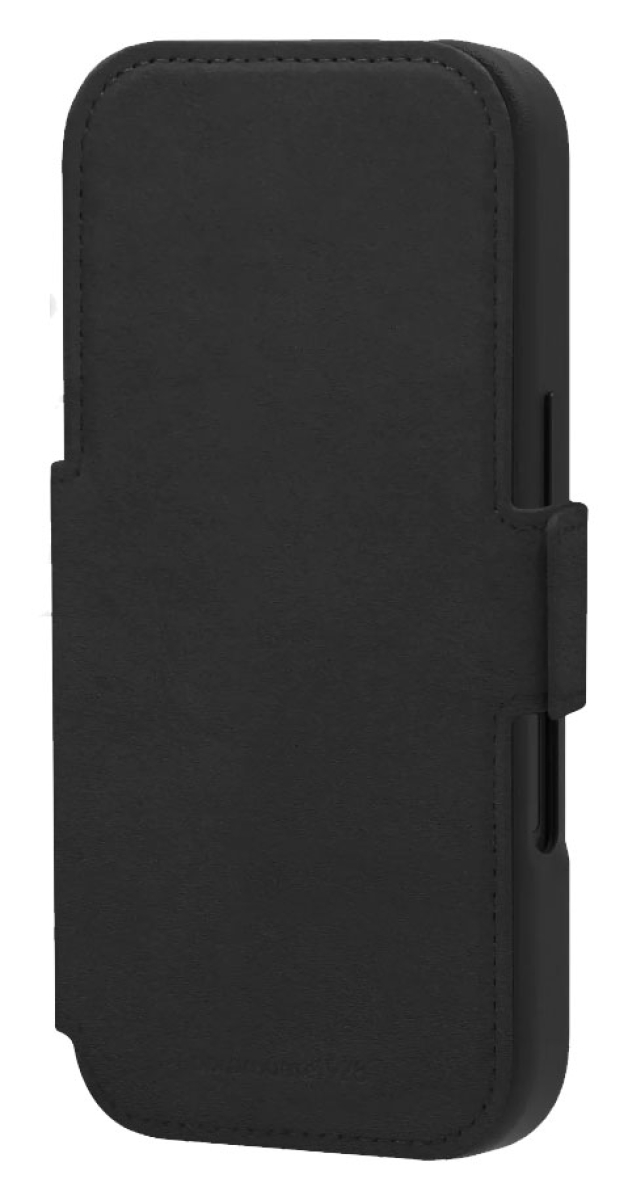 DBRAMANTE Lynge Magsafe Leder 2-in1 Folio Case für iPhone 18 Pro Max - Schwarz
