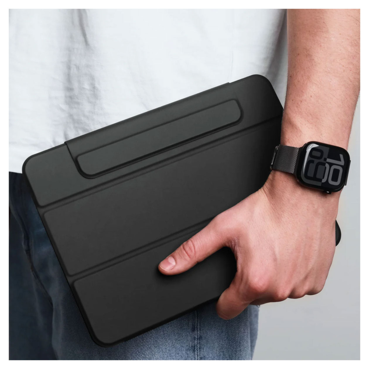 VONMÄHLEN Foldable Folio für iPad Air 11" (2025), schwarz