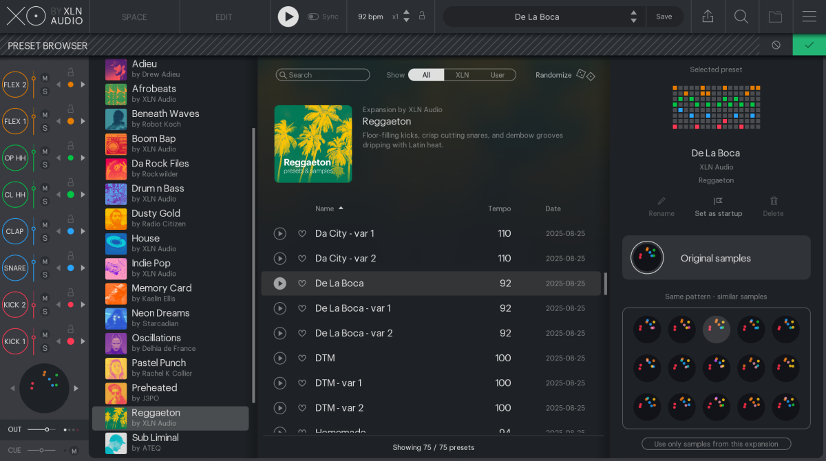 XLN AUDIO XO Expansion: Reggaeton (Download)