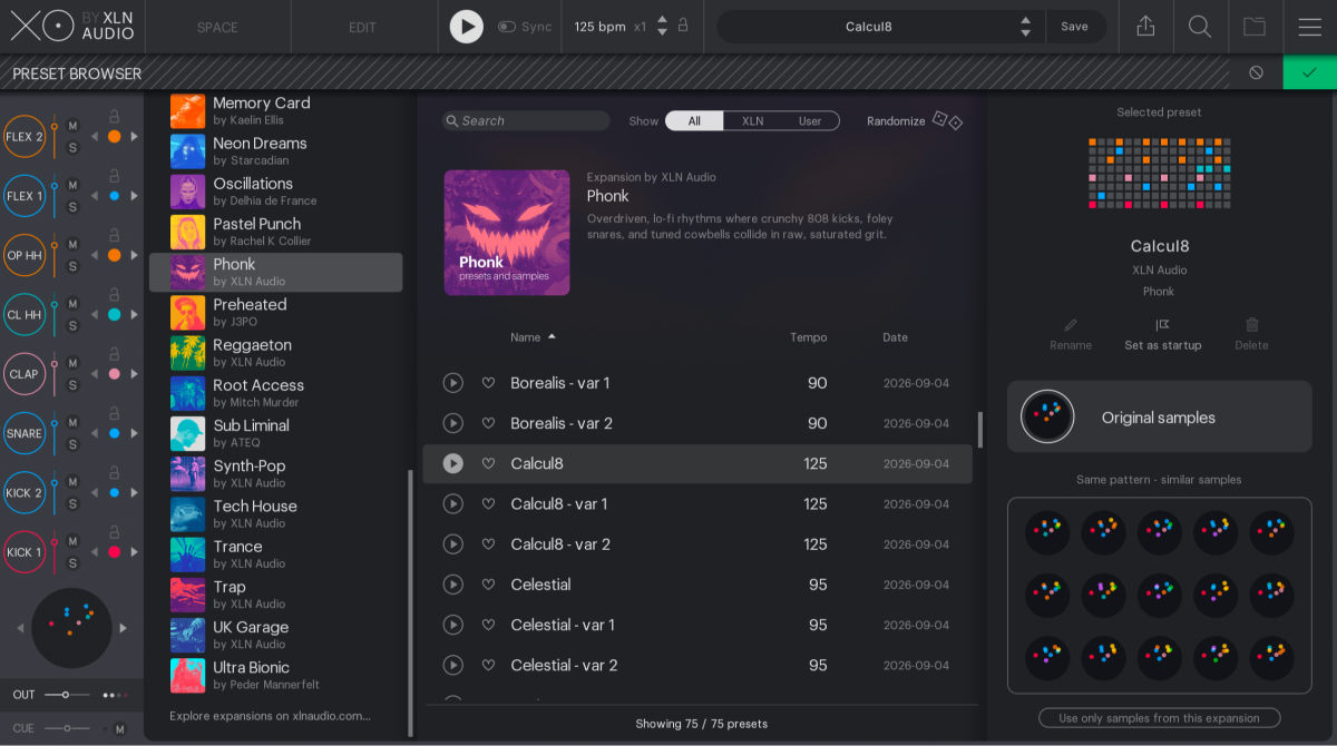 XLN AUDIO XO Expansion: Phonk (Download)
