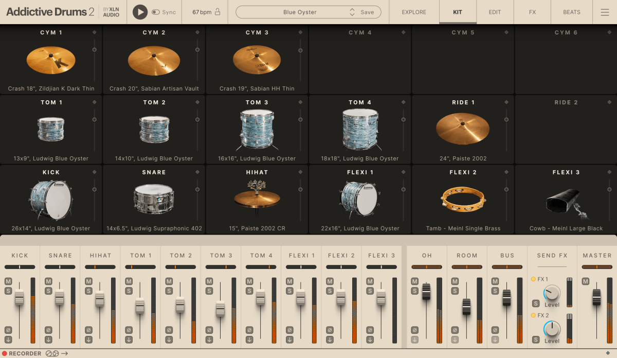 XLN AUDIO Addictive Drums 2: Blue Oyster ADpak (Download)