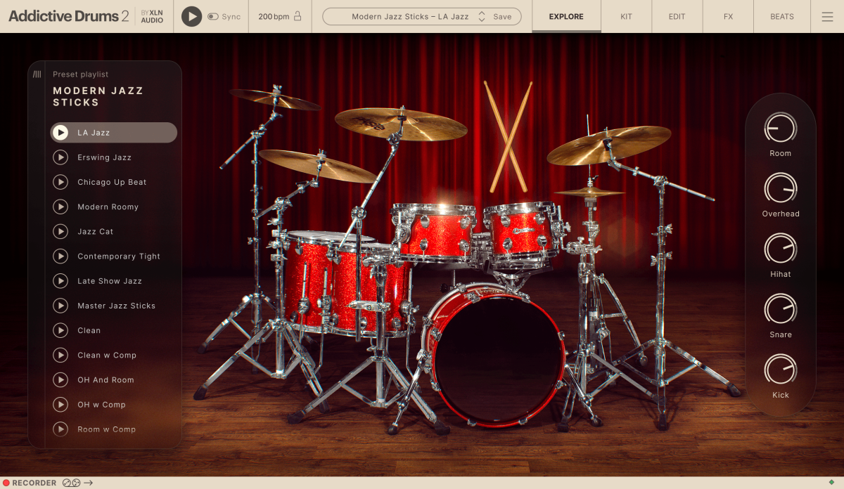 XLN AUDIO Addictive Drums 2: Modern Jazz Sticks ADpak (Download)
