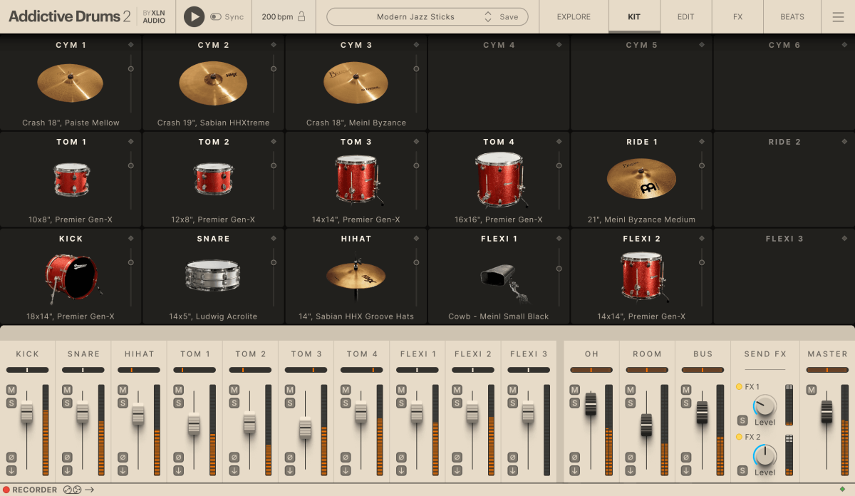 XLN AUDIO Addictive Drums 2: Modern Jazz Sticks ADpak (Download)