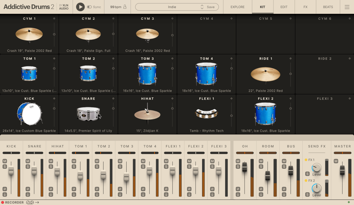 XLN AUDIO Addictive Drums 2: Indie ADpak (Download)