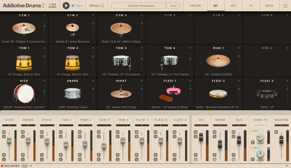 XLN AUDIO Addictive Drums 2: Session Percussion ADpak (Download)