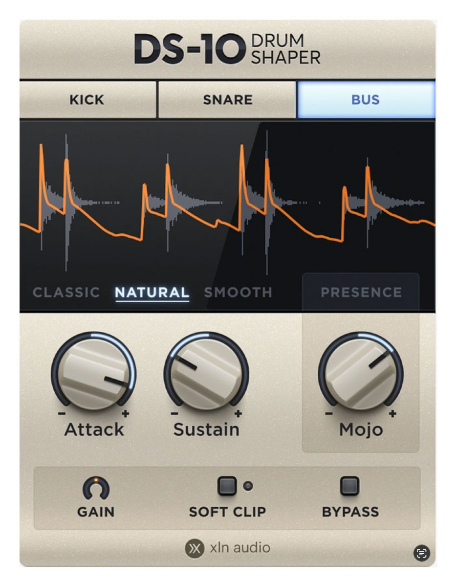 XLN AUDIO DS-10 Drum Shaper (Download)
