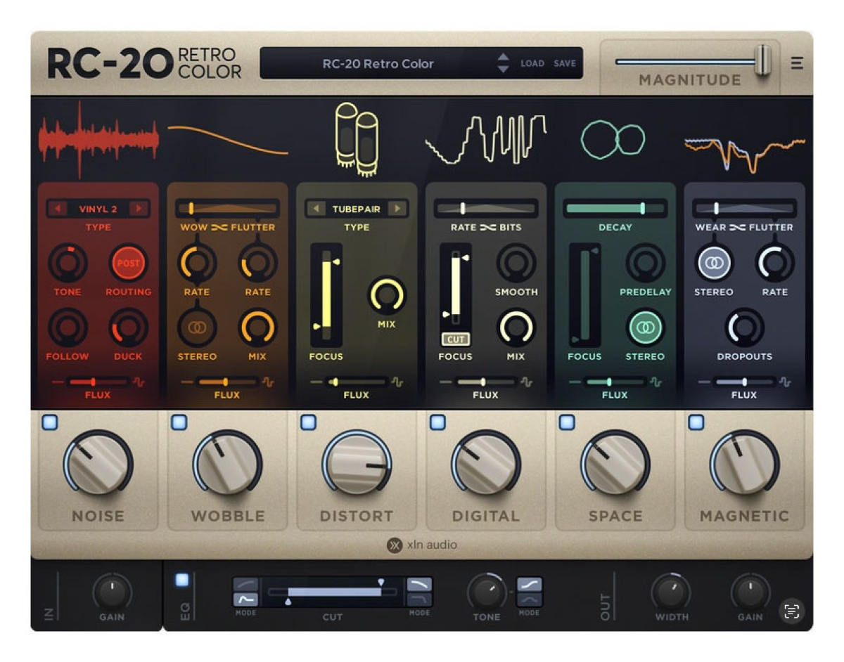 XLN AUDIO RC-20 Retro Color (Download)