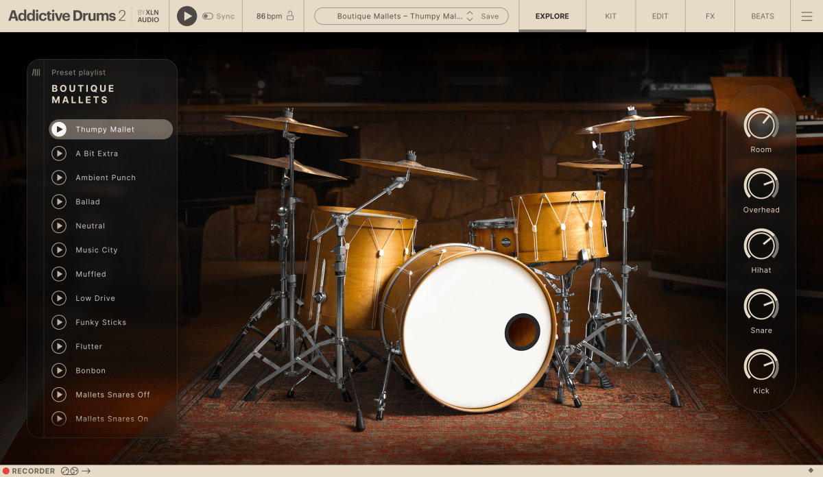 XLN AUDIO Addictive Drums 2: Percussion Collection  (Download)