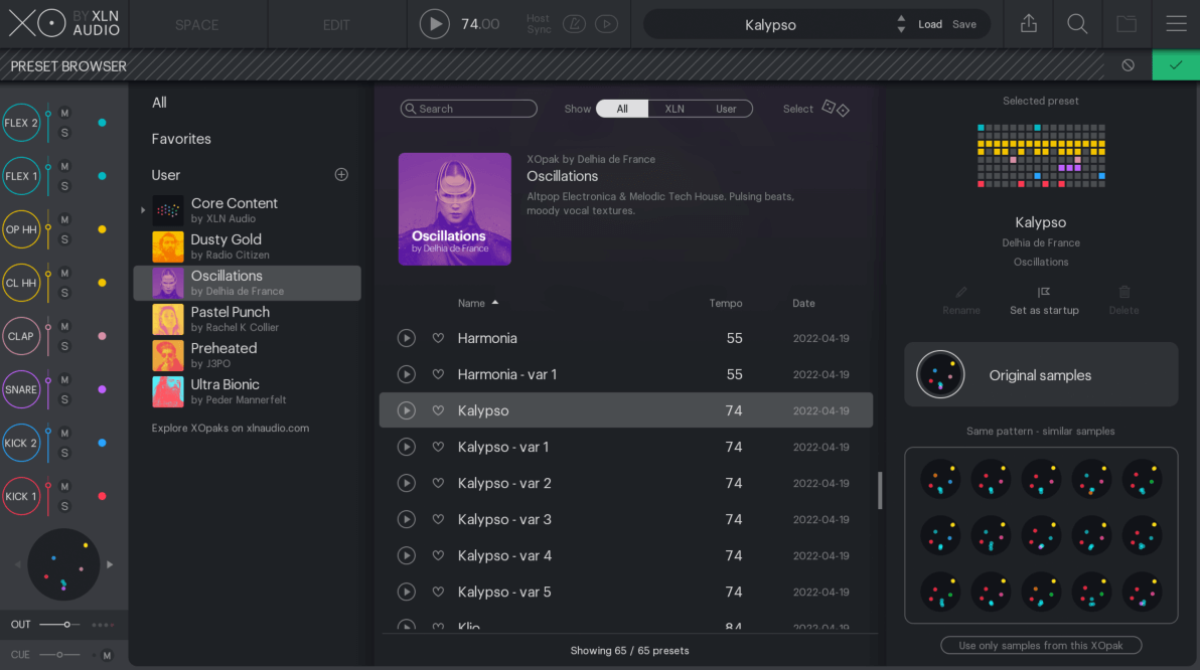 XLN AUDIO XO Expansion: Oscillations (Download)