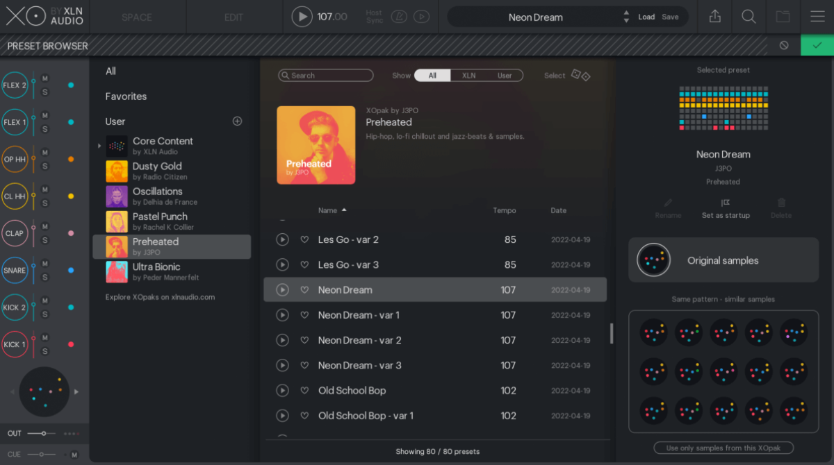 XLN AUDIO XO Expansion: Preheated (Download)