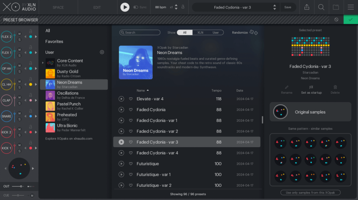 XLN AUDIO XO Expansion: Neon Dreams (Download)