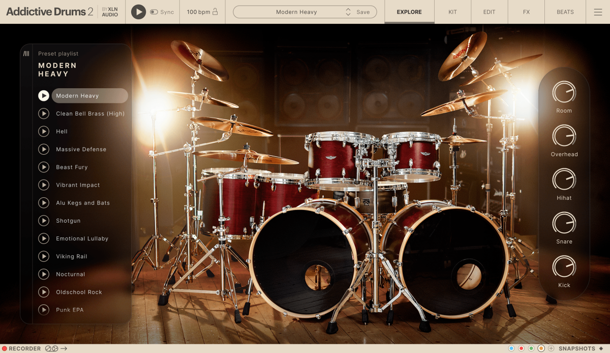 XLN AUDIO Addictive Drums 2: Metal & Heavy Collection  (Download)