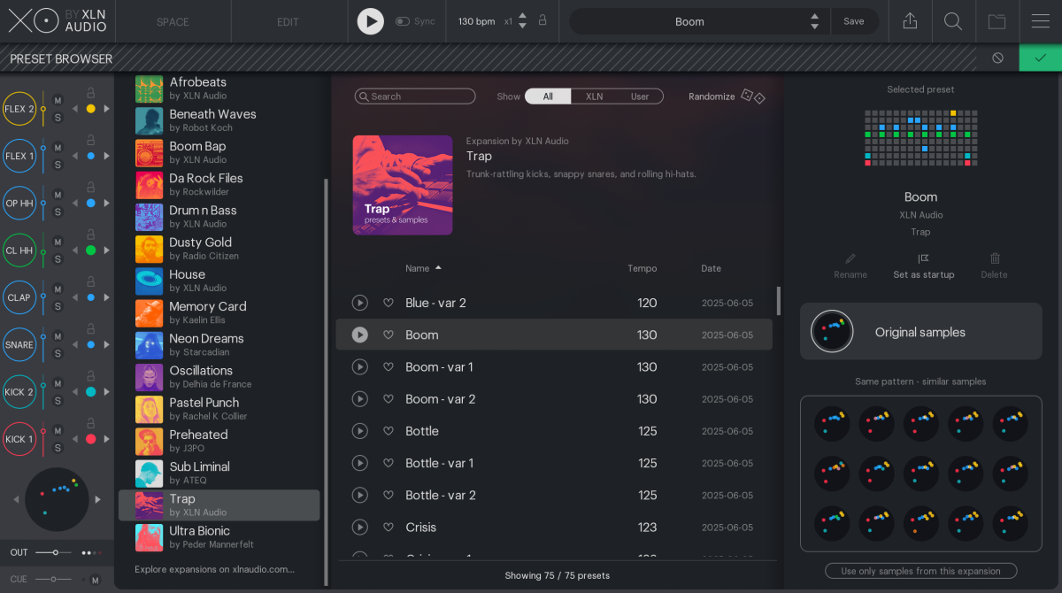 XLN AUDIO XO Expansion: Trap by XLN Audio (Download)
