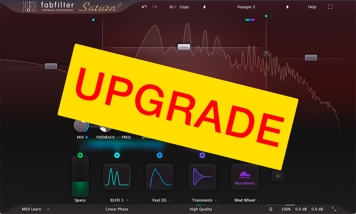 FABFILTER Saturn 2 Upgrade (Download)