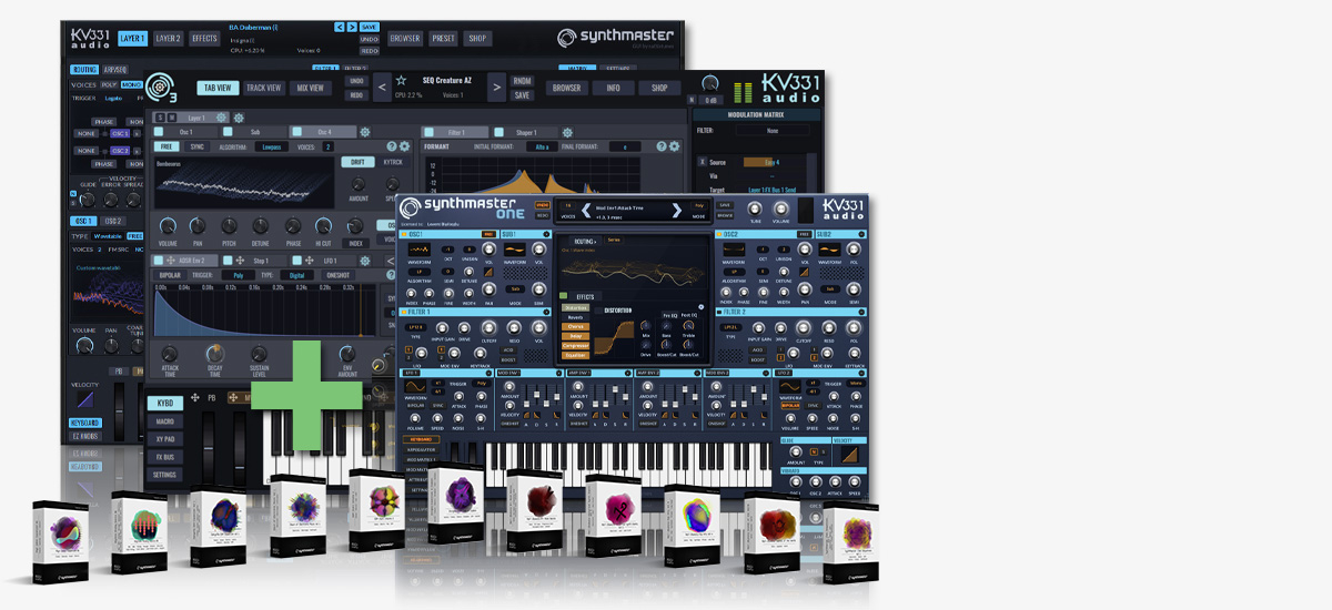 KV331 SynthMaster Everything Bundle (Download)