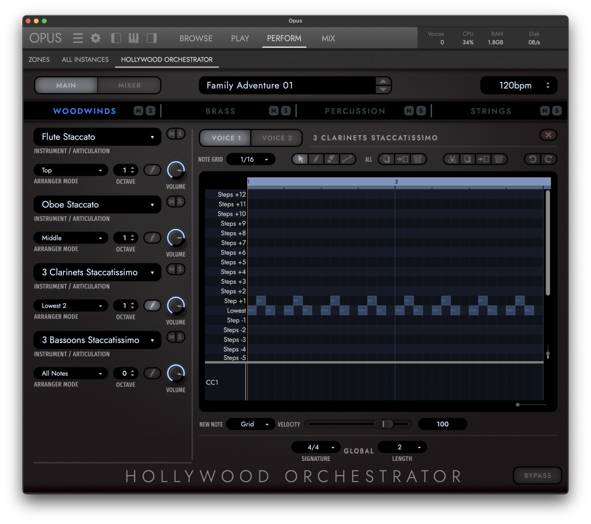 EASTWEST HOLLYWOOD ORCHESTRA OPUS EDITION DIAMOND (Download)