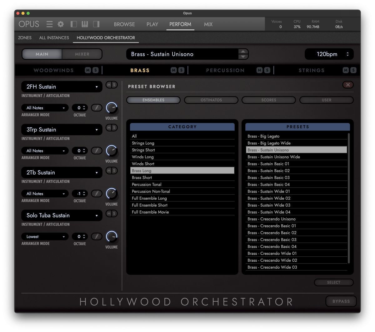 EASTWEST HOLLYWOOD ORCHESTRA OPUS EDITION DIAMOND (Download)