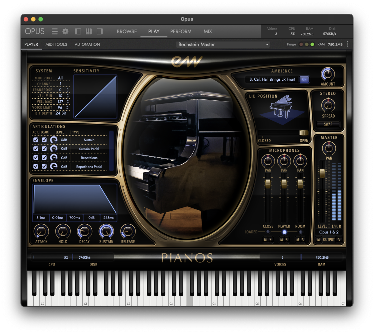 EASTWEST STEINWAY D PLATINUM (Download)
