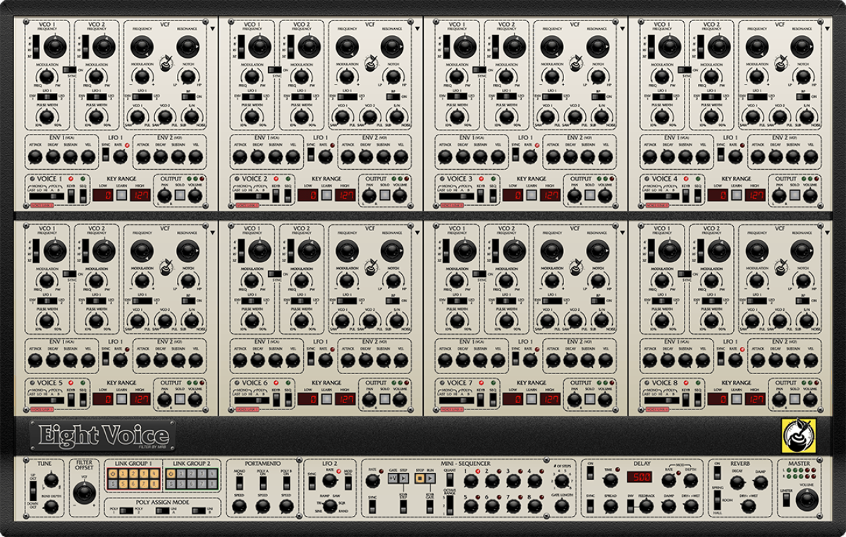 CHERRY AUDIO Eight Voice Synthesizer (Download)