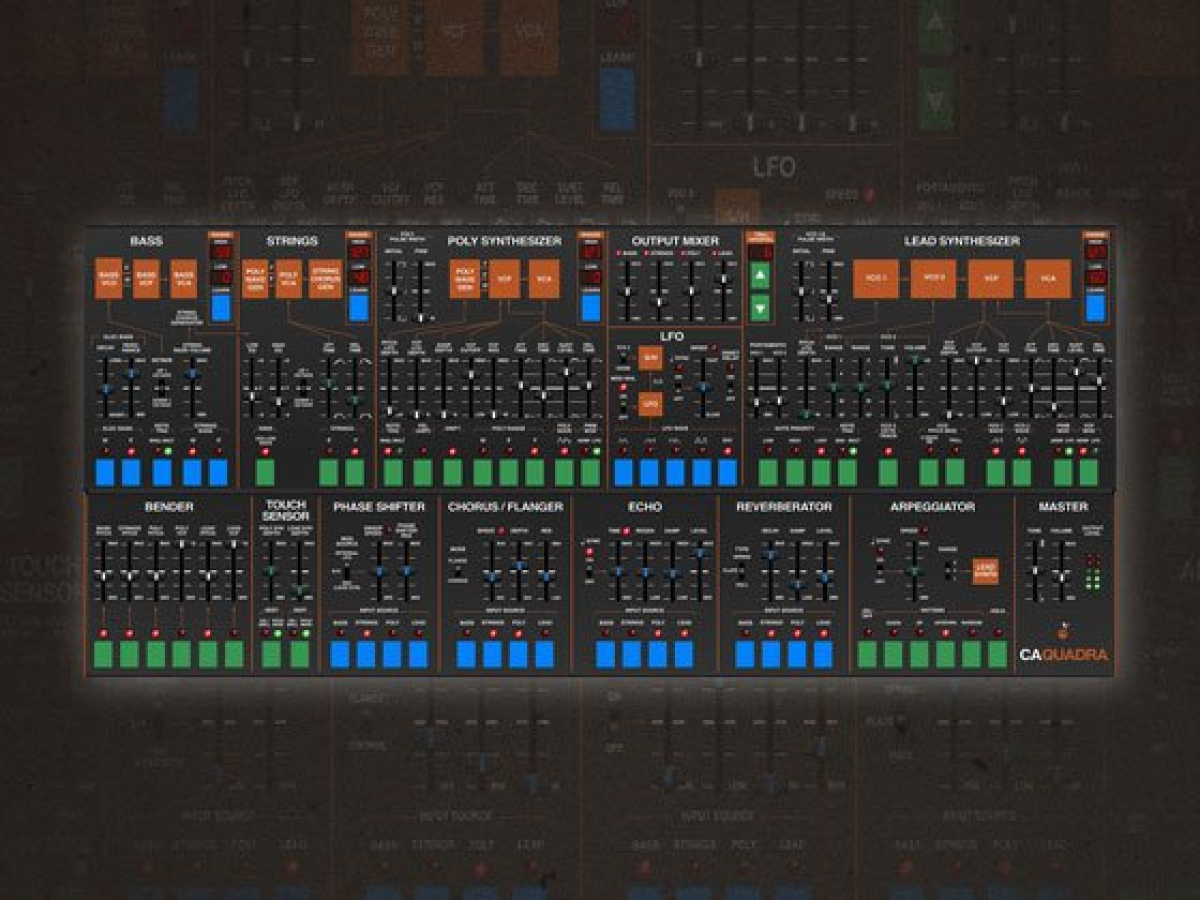 CHERRY AUDIO Cherry Audio Quadra Synthesizer (Download)