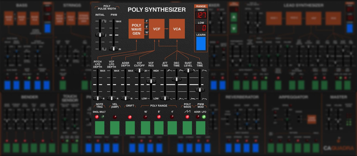 CHERRY AUDIO Cherry Audio Quadra Synthesizer (Download)