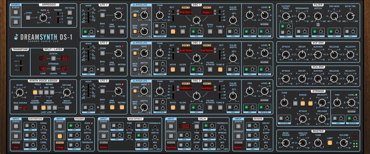 CHERRY AUDIO Dreamsynth Synthesizer (Download)