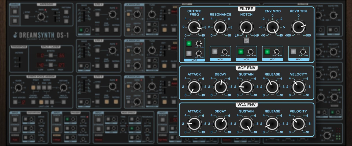 CHERRY AUDIO Dreamsynth Synthesizer (Download)