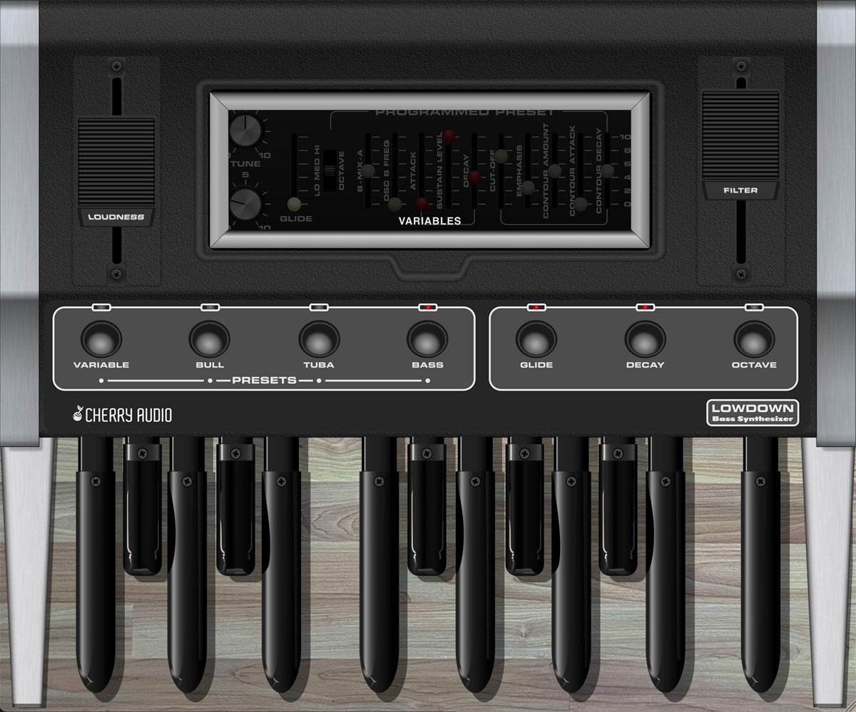 CHERRY AUDIO Lowdown Bass Synthesizer (Download)