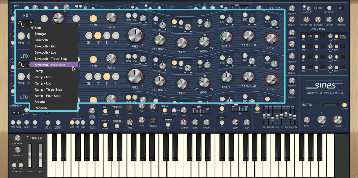 CHERRY AUDIO Sines Synthesizer (Download)