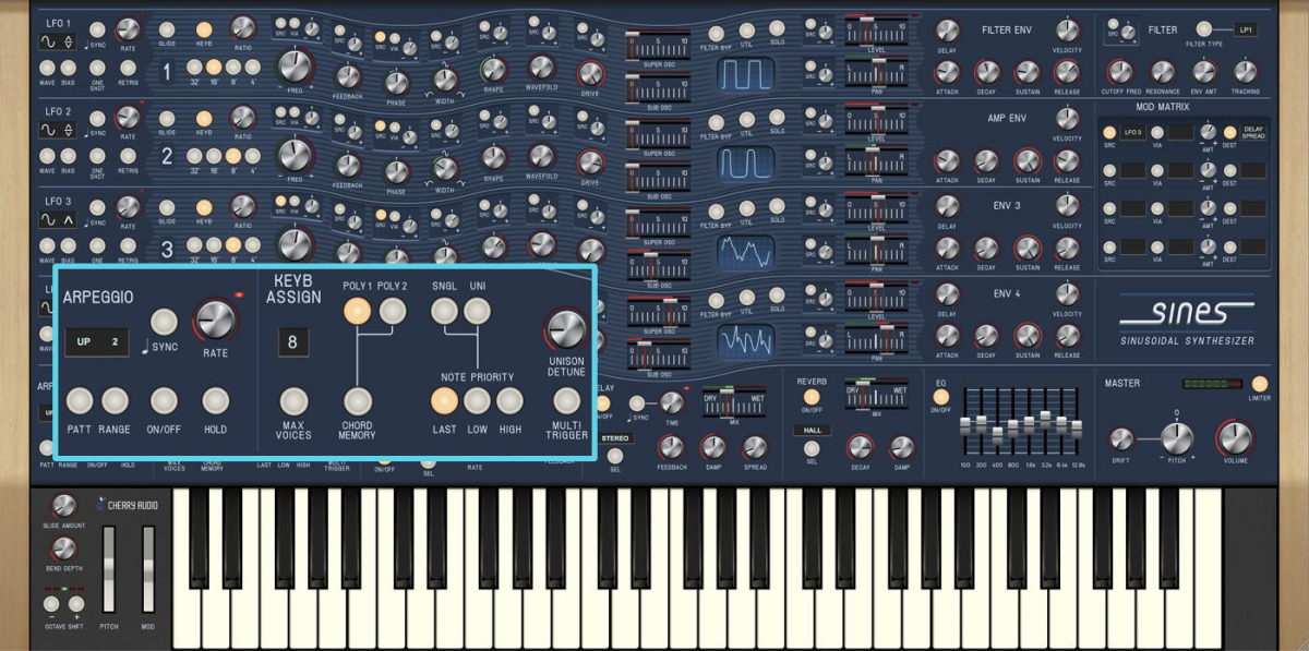 CHERRY AUDIO Sines Synthesizer (Download)