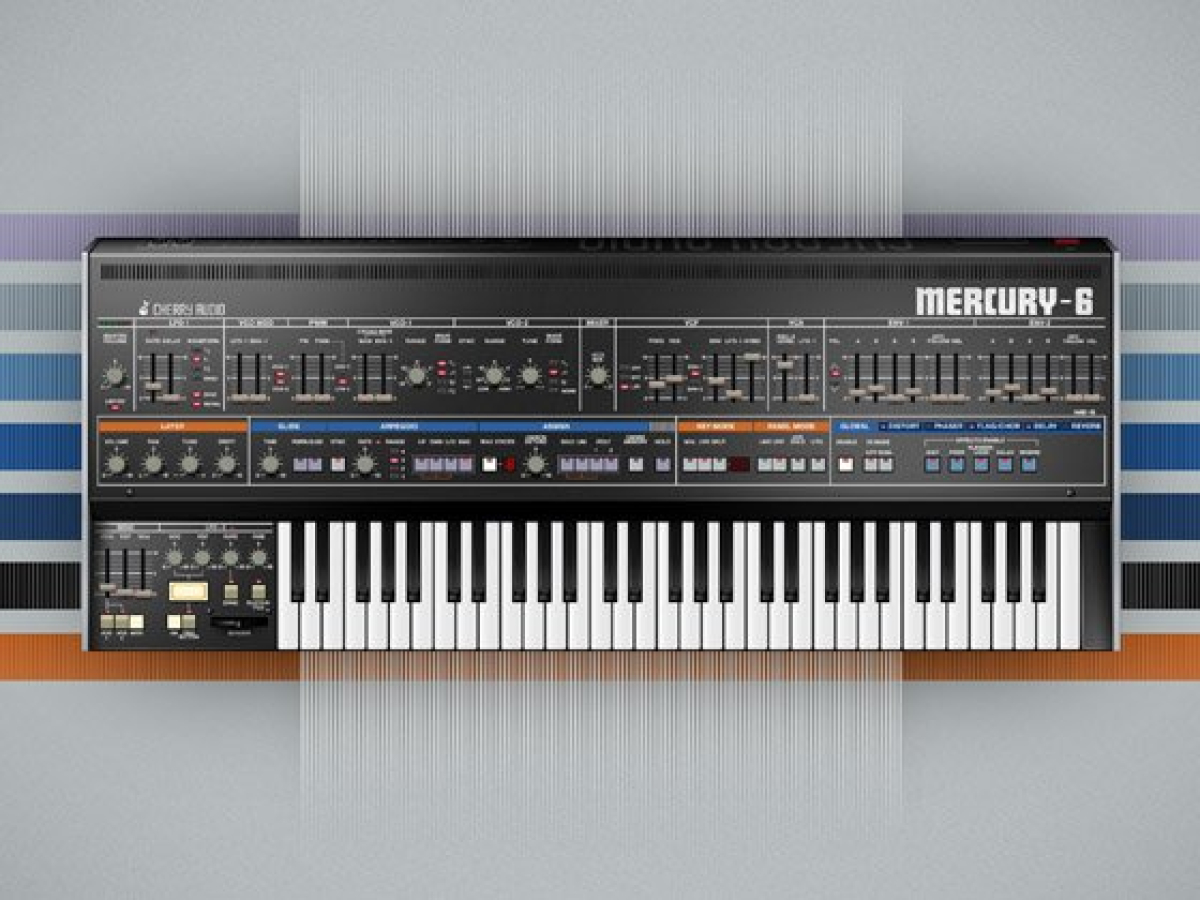 CHERRY AUDIO Mercury-6 Synthesizer (Download)