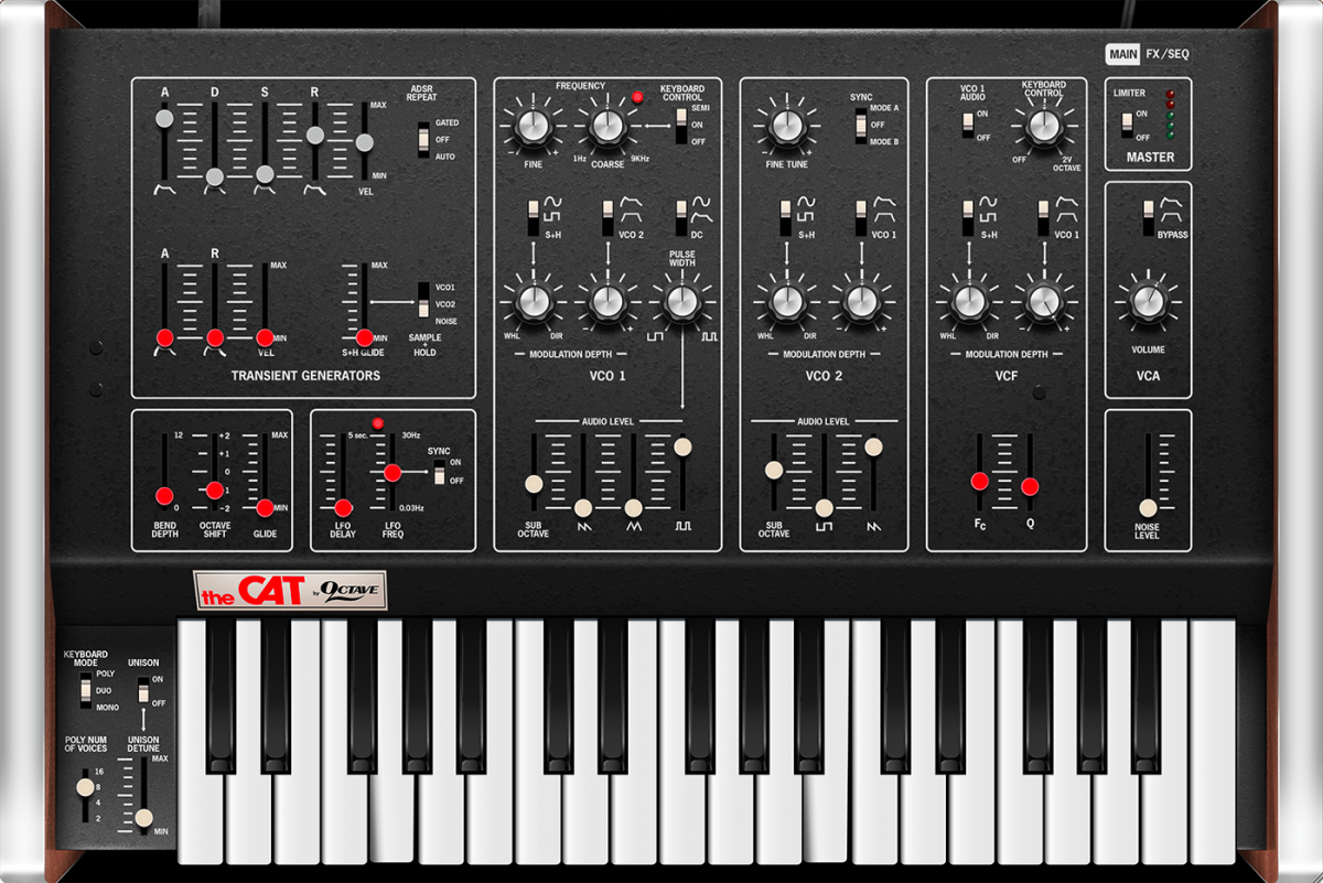 CHERRY AUDIO Octave Cat Synthesizer (Download)