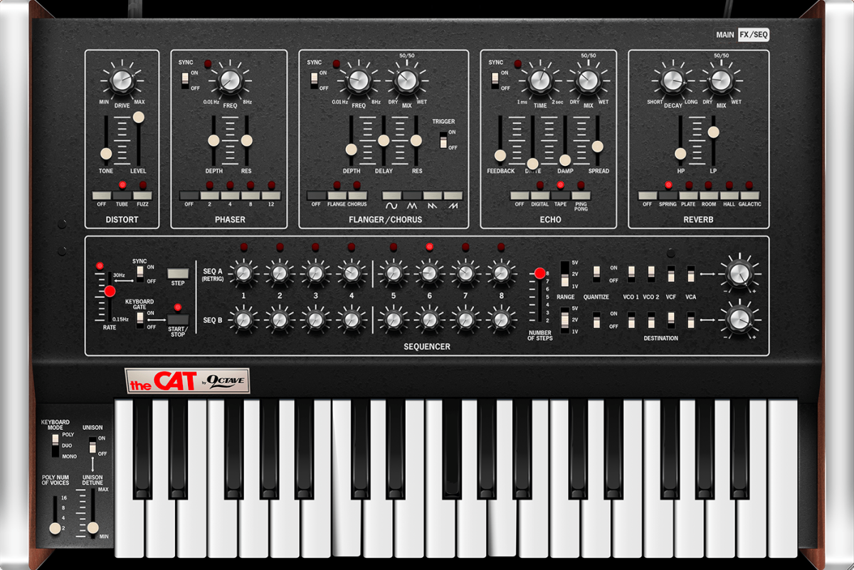 CHERRY AUDIO Octave Cat Synthesizer (Download)