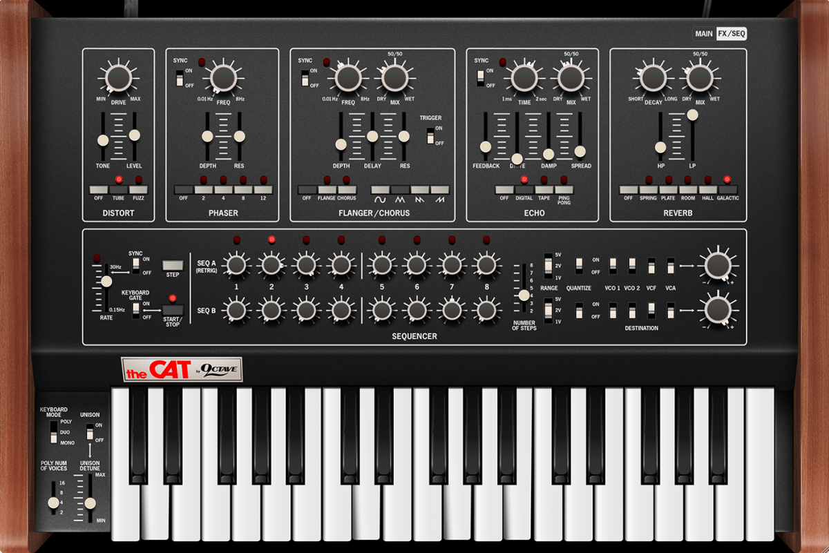 CHERRY AUDIO Octave Cat Synthesizer (Download)