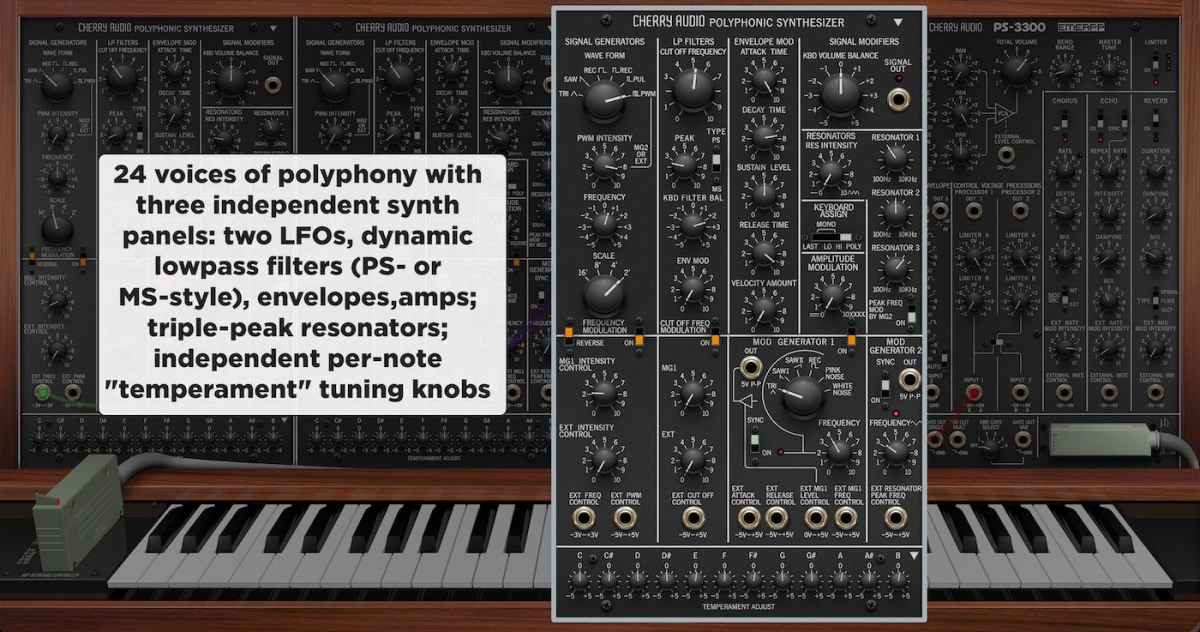 CHERRY AUDIO PS-3300 Synthesizer (Download)