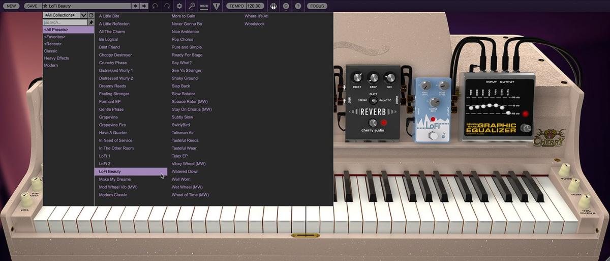 CHERRY AUDIO Wurlybird 140B Electric Piano (Download)