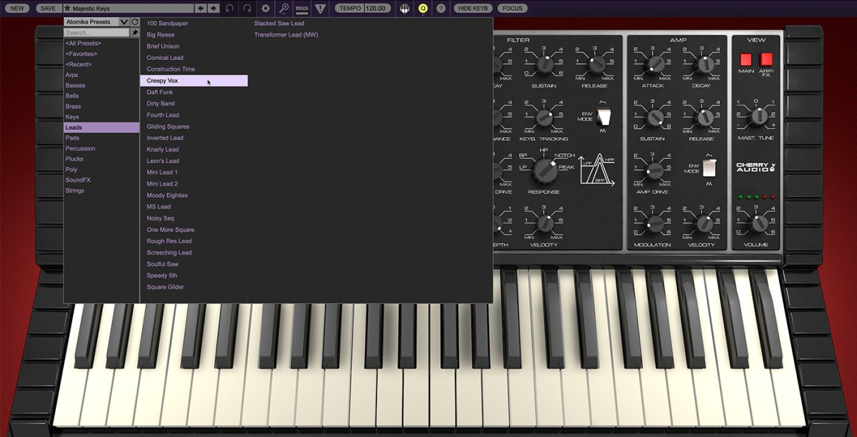 CHERRY AUDIO Atomika Synthesizer (Download)