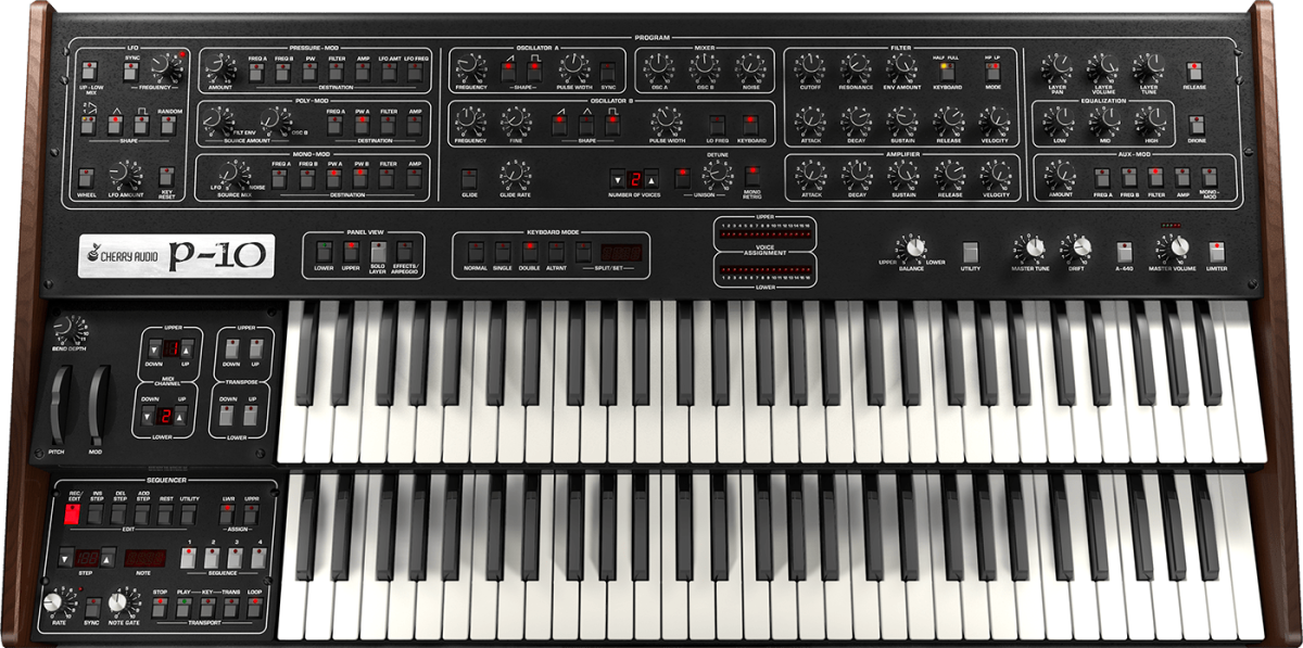 CHERRY AUDIO P-10 Synthesizer (Download)